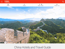 Tablet Screenshot of china-hotels.ws